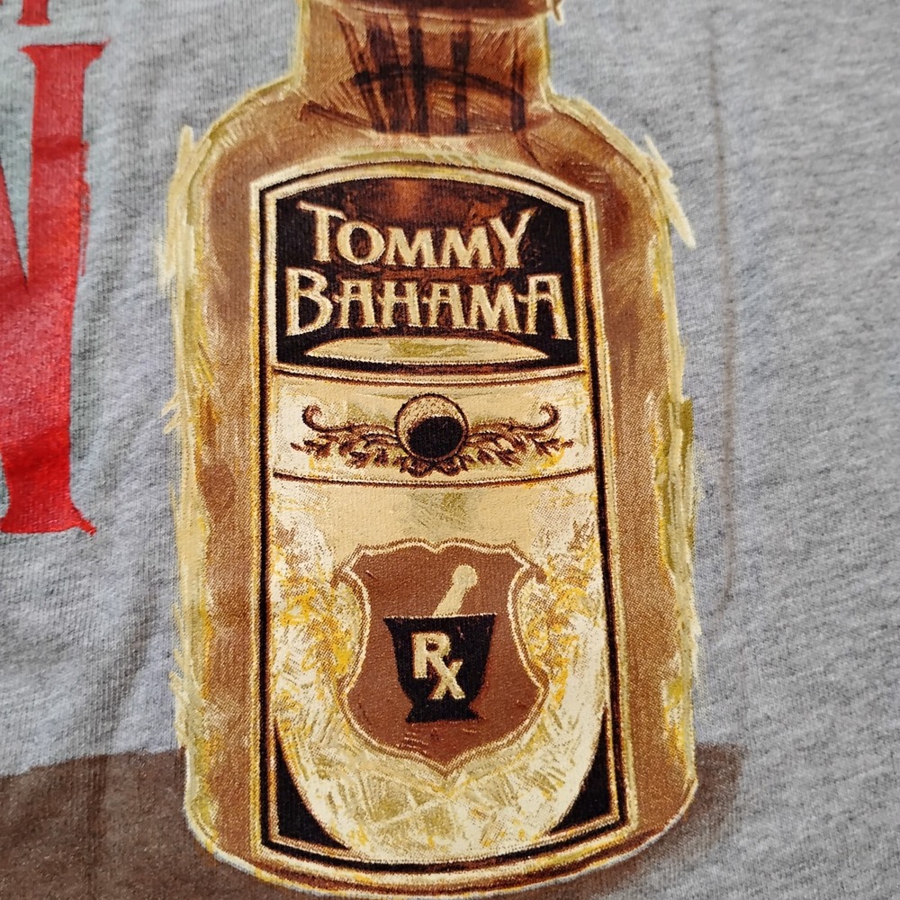 Tommy Bahama Relax T Shirt Men's Extra Large Gray Daily Dose of Iron Golf Clubs - Picture 7 of 12